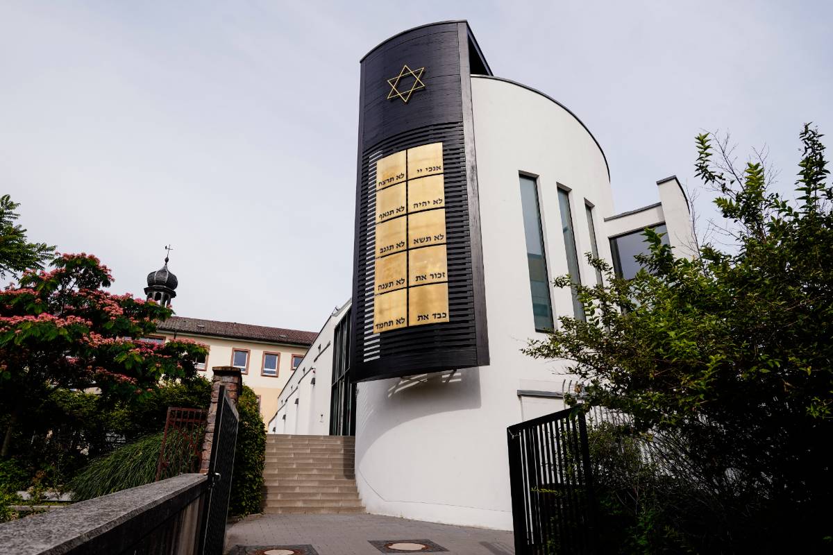 Die Synagoge "Beith Shalom" in der Innenstadt.