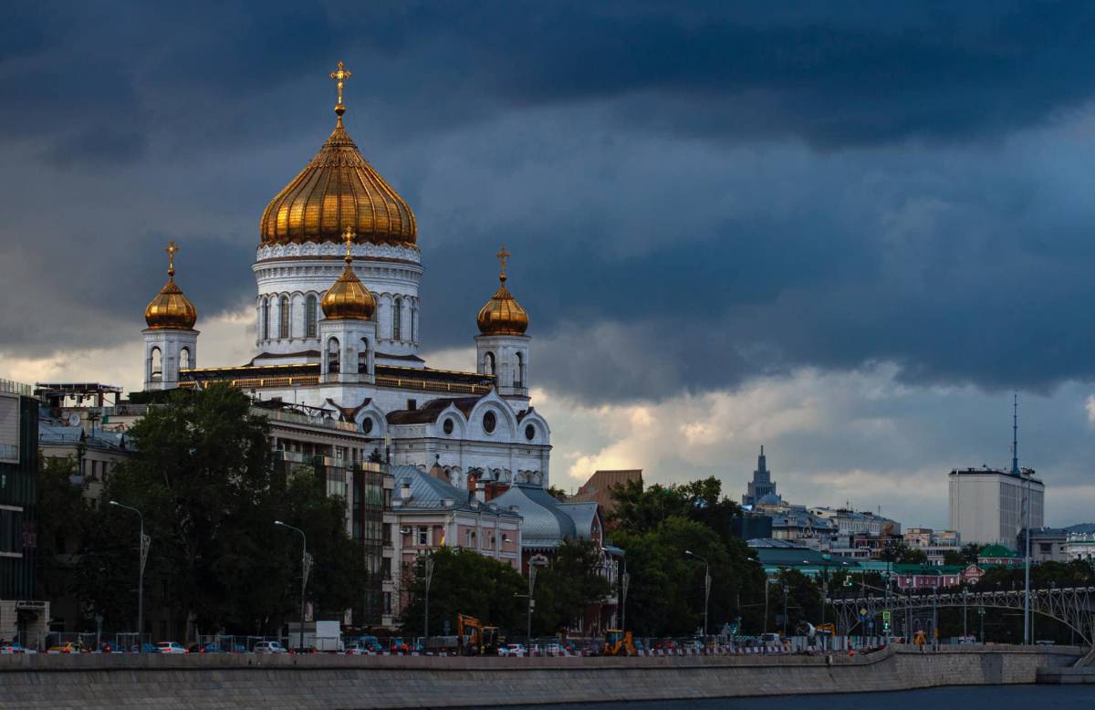 Orthodoxe Kirche in Moskau