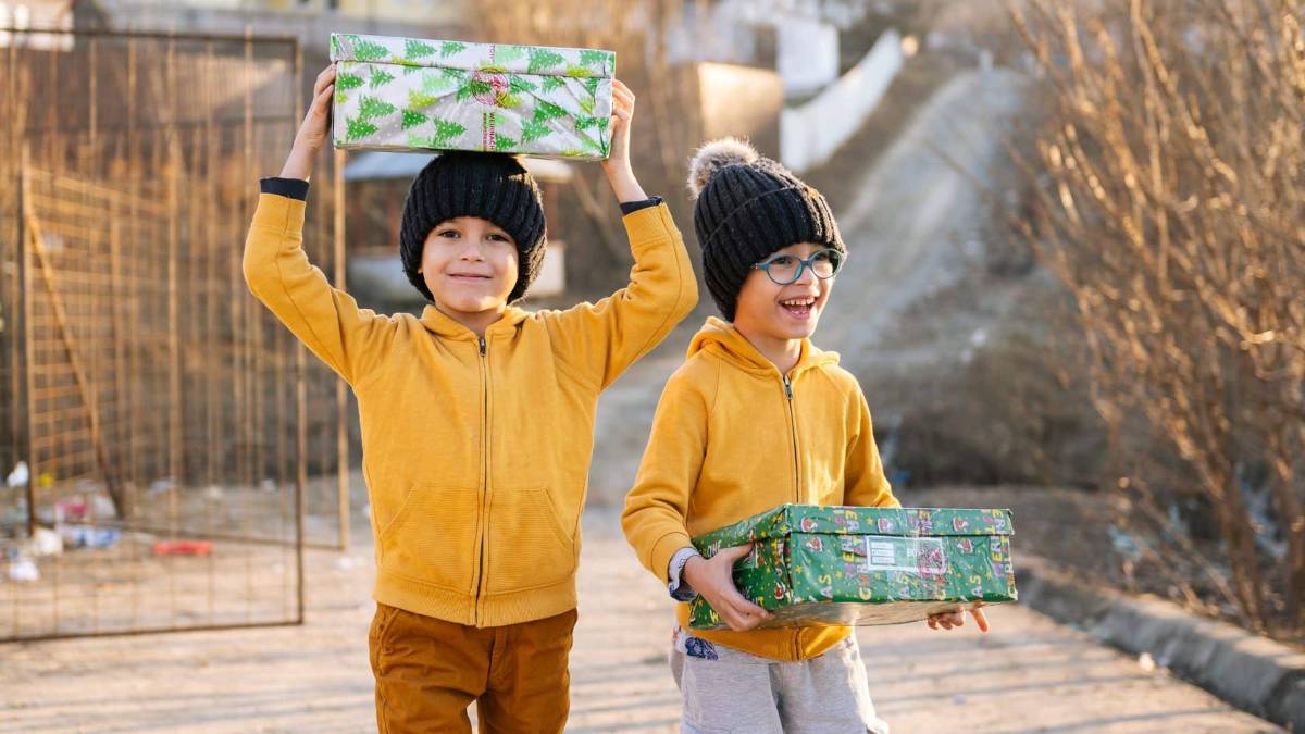 Weihnachten im Schuhkarton Samaritan's Purse Geschenk