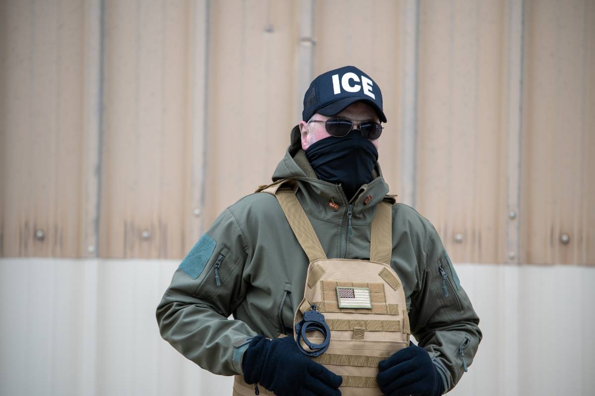 US Immigration and Customs Enforcement (ICE) Agent
