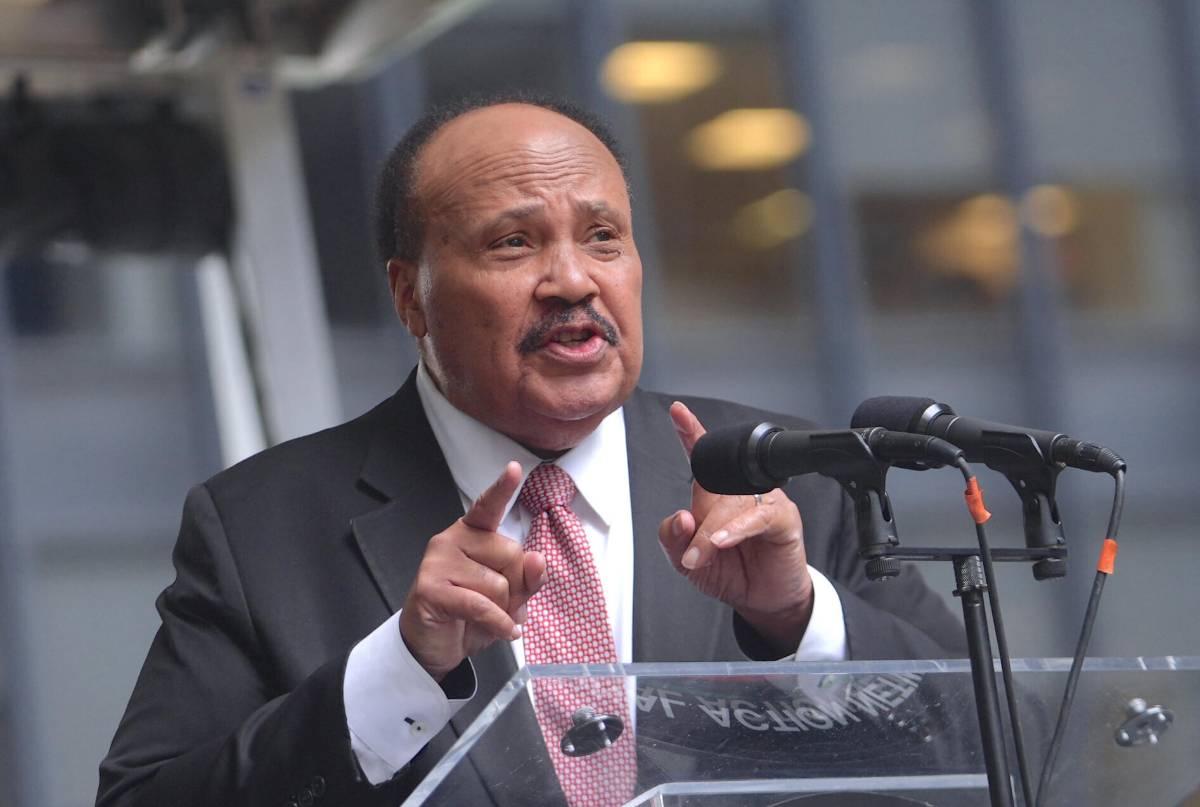 Martin Luther King III bei einer Ansprache