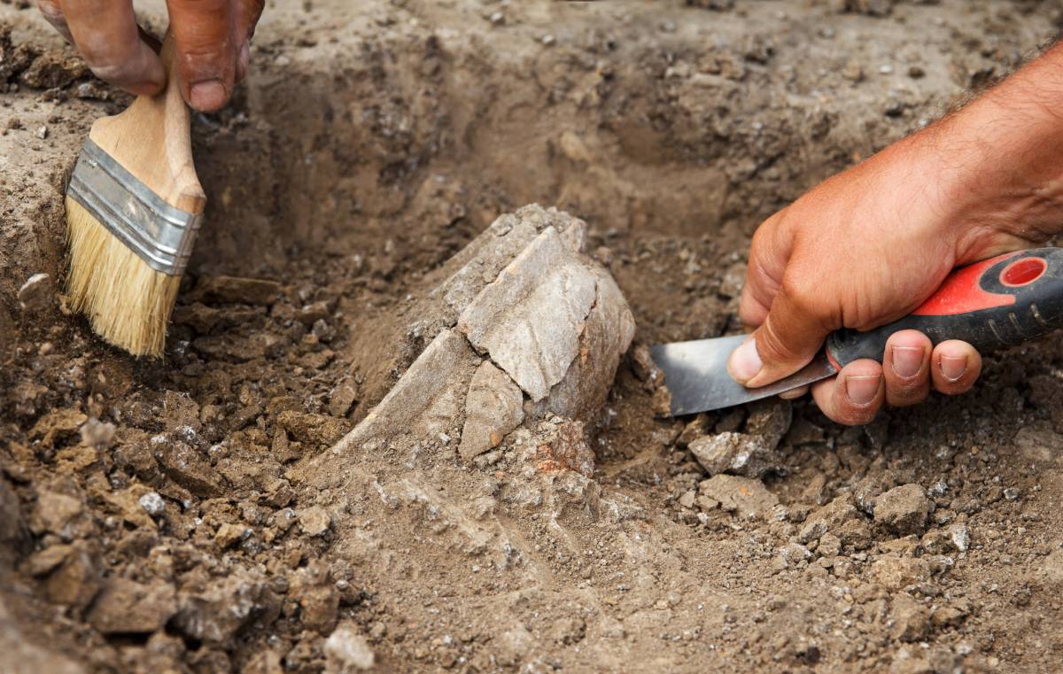 Archäologische Ausgrabung
